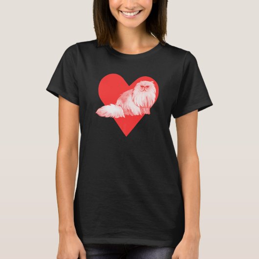 Perzische Kat T-shirt (Voorkant)