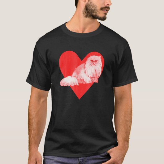 Perzische Kat T-shirt (Voorkant)