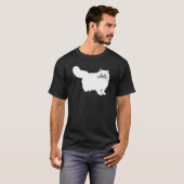 Perzische kat t-shirt (Voorkant volledig)