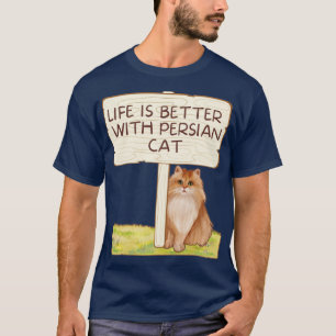 perzische kat t-shirt