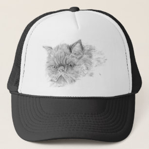perzische kat trucker pet
