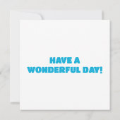 Perzische kat verjaardagsfeestje kaart (Achterkant)