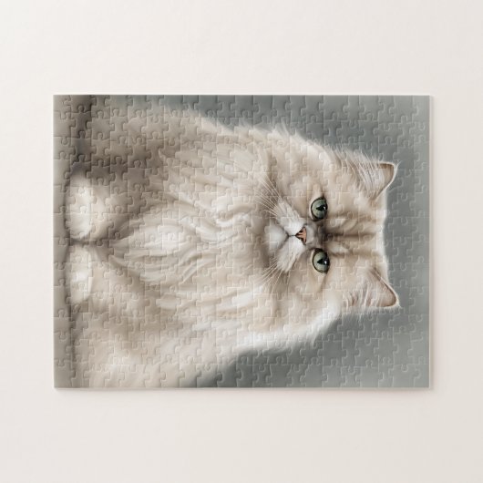 Perzische Kat's Beauty Portret Legpuzzel (Horizontaal)