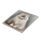 Perzische Kat's Beauty Portret Tegeltje (Zijkant)