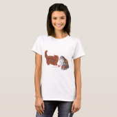 Perzische katten met Kerstmis T-shirt (Voorkant volledig)