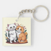 Perzische katten sleutelhanger (Achterkant)