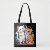 Perzische katten tote bag (Voorkant)