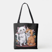 Perzische katten tote bag (Achterkant)
