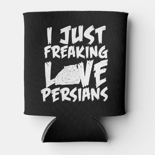 Perzische kattenliefde blikjeskoeler (Voorkant)