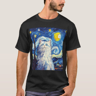 Perzische kattenliefhebber ontwerp voor kattenmoed t-shirt