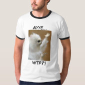 Perzische kattenmeme Ayye WTF shirt (Voorkant)