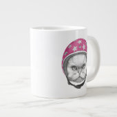 Perzische kattenrijder grote koffiekop (Voorkant rechts)