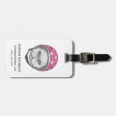 Perzische kattenrijder | Jouw namen toevoegen Bagagelabel (Voorkant horizontaal)