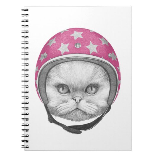 Perzische kattenrijder notitieboek (Voorkant)