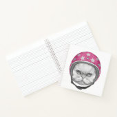 Perzische kattenrijder notitieboek (Binnen)