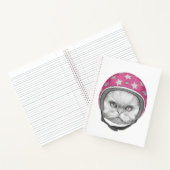 Perzische kattenrijder notitieboek (Binnen)