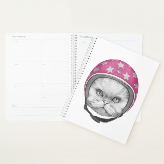 Perzische kattenrijder planner (Display)