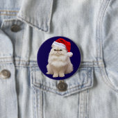 Perzische Kerst Knop Ronde Button 7,6 Cm (In situ)