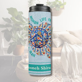 Perzische kerstcadeaus voor dochter college meisje thermosbeker