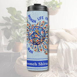 Perzische kerstcadeaus voor dochter college meisje thermosbeker