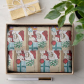 Perzische kerstkat tissuepapier (Geschenk)