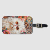 Perzische kitten bloemen, Bloemrijke verrukking Pe Bagagelabel (Voorkant (horizontaal))
