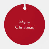 Perzische Kittens vrolijk kerstfeest Metalen Ornament (Achterkant)