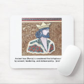 Perzische koningsmousepad versie 1 muismat (Met muis)