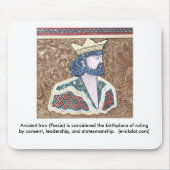 Perzische koningsmousepad versie 1 muismat (Voorkant)