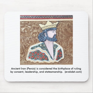 Perzische koningsmousepad versie 1 muismat