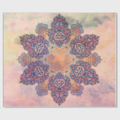 Perzische kunst cadeaupapier (Vlak)