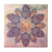 Perzische kunst tegeltje (Voorkant)