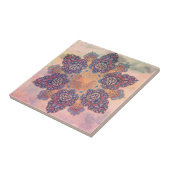 Perzische kunst tegeltje (Zijkant)