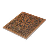 Perzische kunst tegeltje (Zijkant)