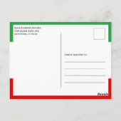 Perzische leeuw en zon vlag kroon Pahlavi monarchi Briefkaart (Achterkant)