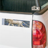 Perzische leeuw - Glazed Brick, Istanbul Bumpersticker (Op Truck)