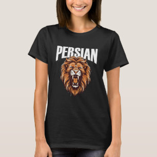 Perzische Leeuw Iraans Symbool Iran Vlag Perzië T-shirt