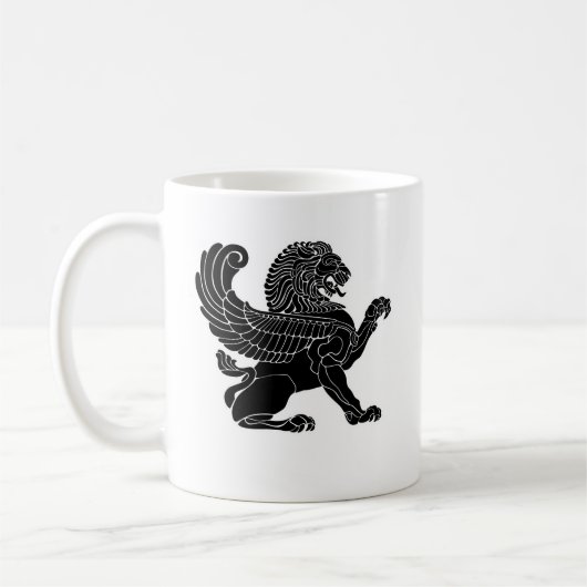 perzische leeuw koffiemok (Links)