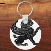 perzische leeuw sleutelhanger (Voorkant)