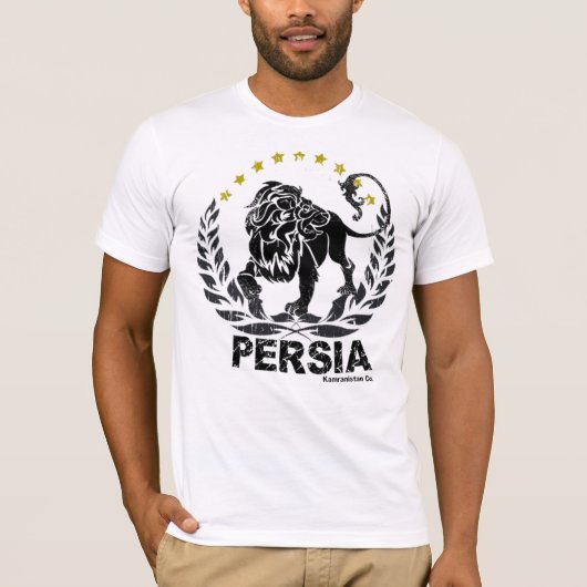 Perzische leeuwen t-shirt (Voorkant)