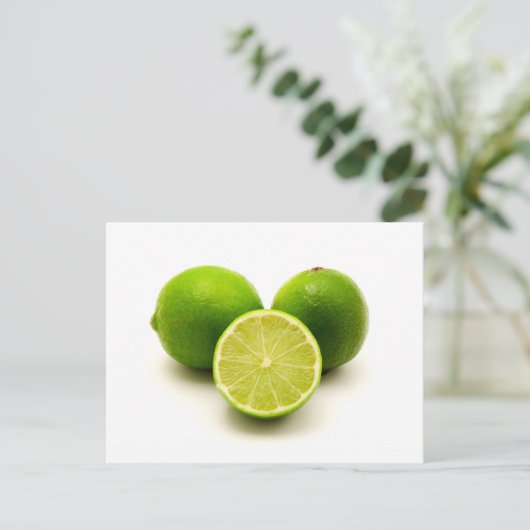 Perzische limoen briefkaart (Staand voorkant)