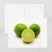Perzische limoen briefkaart (Voorkant / Achterkant)