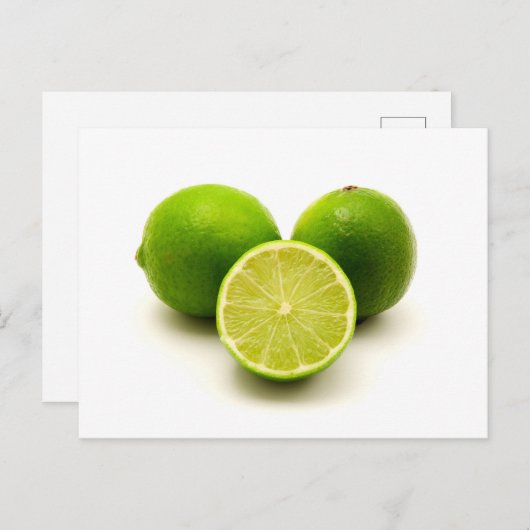 Perzische limoen briefkaart (Voorkant / Achterkant)