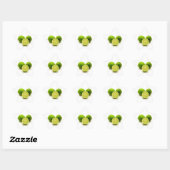 Perzische limoen ster sticker (Vel)