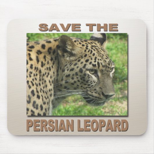 Perzische luipaard muismat (Voorkant)