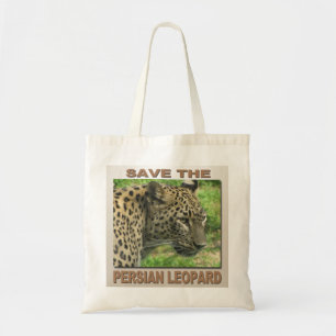 Perzische luipaard tote bag