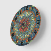 Perzische Mandala Clock Ronde Klok (Hoek)