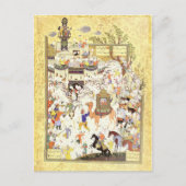 Perzische miniatuur: Aziz & Zulaykha in Egypte Briefkaart (Voorkant)