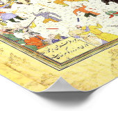 Perzische miniatuur: Aziz & Zulaykha in Egypte Poster (Hoek)