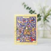Perzische miniatuur: De Mi'raj van de profeet Briefkaart (Staand voorkant)